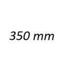 I.A. Egyedi hátfalmagasság + mag.korl.,350 mm,antracit