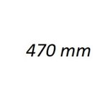 I.A. Egyedi hátfalmagasság + mag.korl.,470 mm,antracit