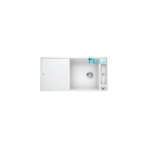 BLANCO AXIA III XL 6 S Silgranit mosogatótálca, tartufo, üveg vágólappal, excenterrel