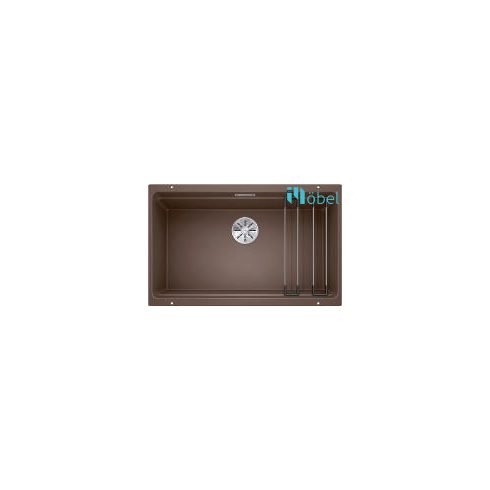 BLANCO ETAGON 700-U Silgranit mosogatótálca, fehér, tartozékokkal, excenter nélkül