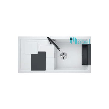   BLANCO SITY XL 6 S lávaszürke tartozékokkal SILGRANIT PuraDur - fehér