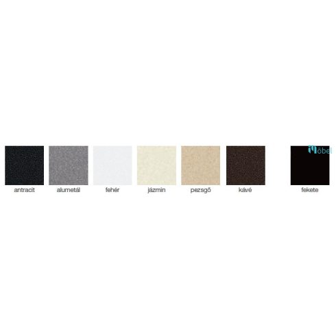 BLANCO FAVOS 45 S SILGRANIT - fekete