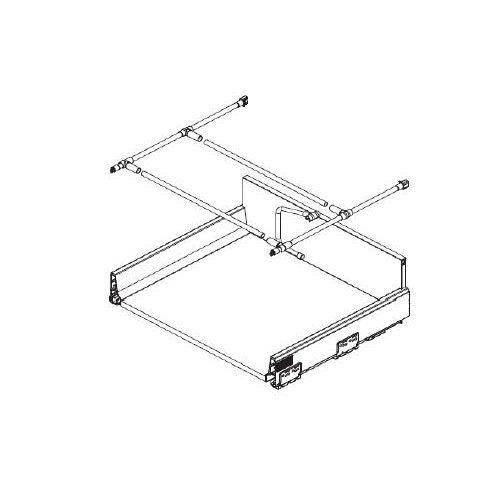 FGV Osztókorlát 600 mm, fehér