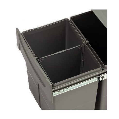 UP kihúzható szemetes - 20l+20l