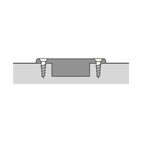 HETTICH SENSYS 8645 rázáródó fék nélküli kivetőpánt, talp nélkül