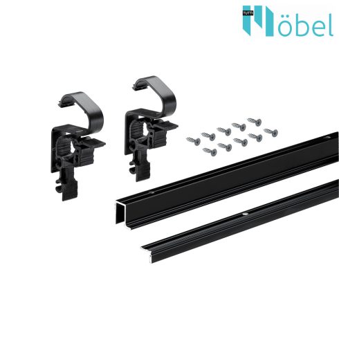 HETTICH 9279125 Profile Set RP+GP, L2400, black