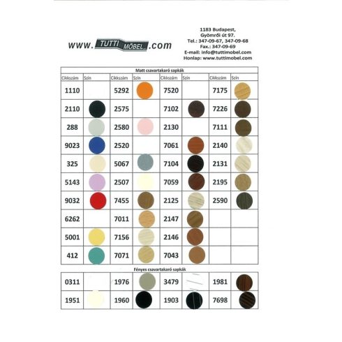 Csavartakaró sapka, rózsaszín (2580) - facsavarhoz