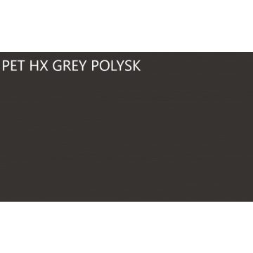 Fényes PET fólia - HX Grey Polysk