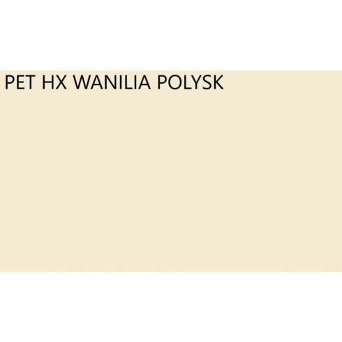 Fényes PET fólia - HX Wanilia polysk 