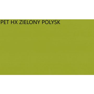 Fényes PET fólia - HX Zielony polysk 