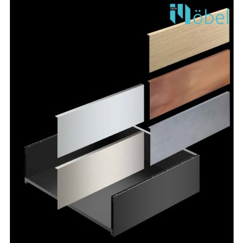 HETTICH AVANTECH YOU fiókkészlet QUADRO YOU fióksínnel, H-101, L-500 mm, fehér