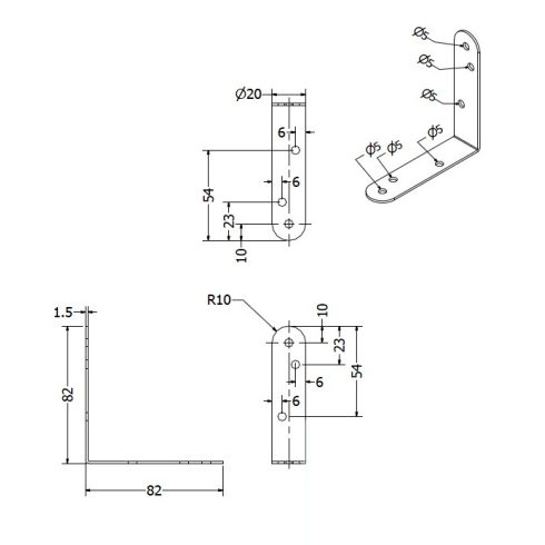 Sárga saroklemez - 80-as