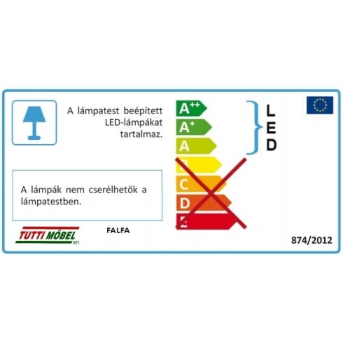 ALFA Karos LED lámpa - hideg fehér 