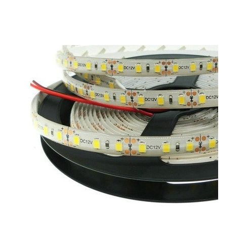 LED szalag (SMD 3528) - 120 LED/m, 5Lum/LED, hideg fehér, zselés (1 év gar.) tekercsben