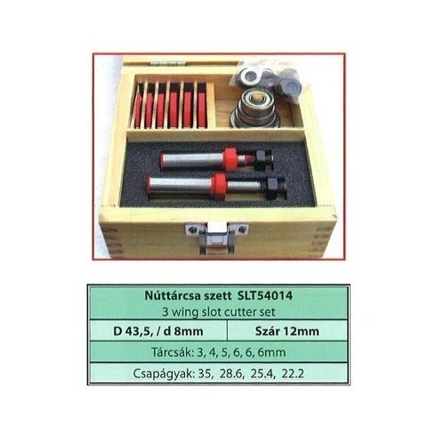 Núttárcsa szett (SLT54014)