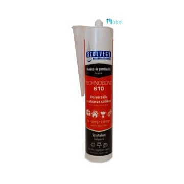 Technobond 610 univerzális ecetsavas szilikon fehér 300ml 