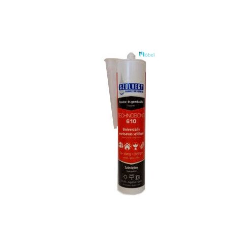 Technobond 610 univerzális ecetsavas szilikon fehér 300ml 