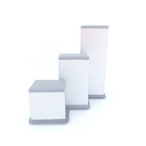 E/NK négyzet alakú alumínium szekrényláb (80-100 mm)