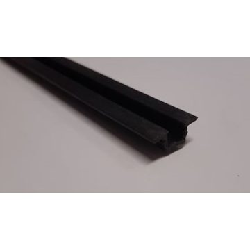 Tolóajtósín - fekete