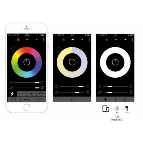 Bluetooth kapcsoló LED lámpákhoz.