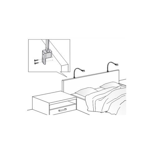 FLEXI R LED hajlítható karos lámpa, hideg fehér, fehér
