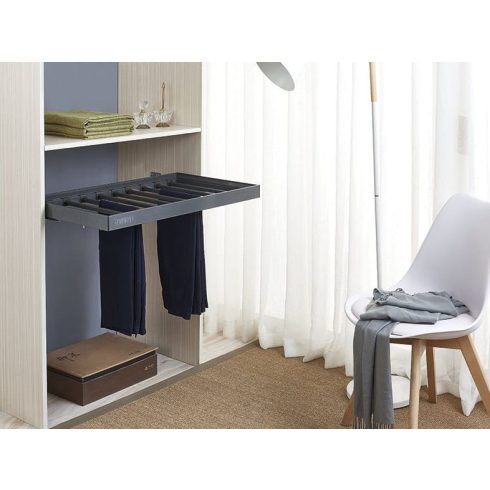 WB-662 Gardrób Nadrágtartó, fehér, 600 mm