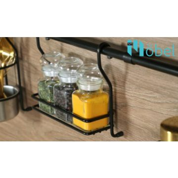 REJS fűszertartó 3 db, átlátszó