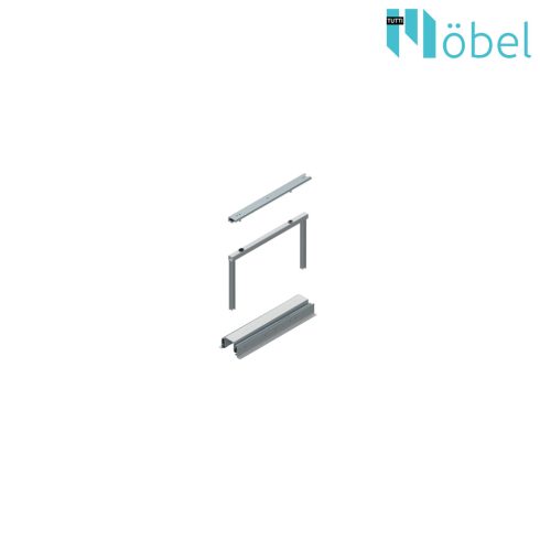 REJS fékes sínrendszer MIDI/MAXI kosarakhoz, 100 kg