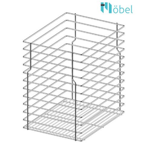 REJS MULTILine MINI alsószerelésű mélykosár, sín nélkül, L-450 mm