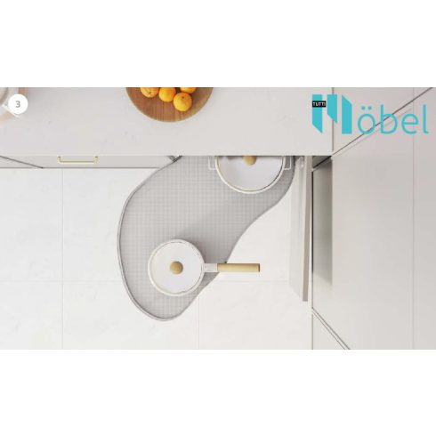 REJS ERGO CORNER OPTIMA kiforduló sarokkosár