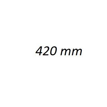 I.A. Belső fiók 200/H-70 + üveg előlap,420 mm,antracit