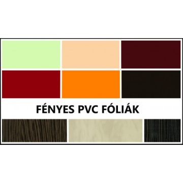 Fényes PVC fóliák